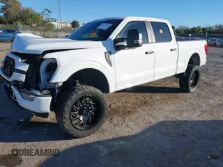 2023 Ford F-150 XL with VIN 1FTFW1E83PFA07321, listed as a IAAI auction lot 41132986 with 25,997 mi miles. Bid and sale history available at carsss.com. Image 18.