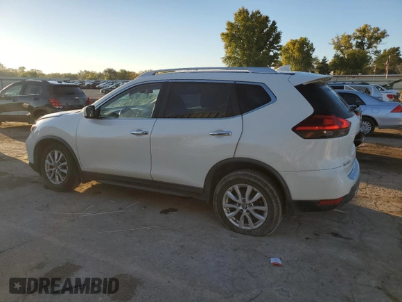 2017 Nissan Rogue SV with VIN KNMAT2MV4HP608278, listed as a Copart auction lot 77073104 with 96,260 mi miles and Salvage Title. Bid and sale history available at carsss.com. Image 2.