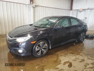 2017 Honda Civic EX-L with VIN 19XFC1F72HE201753, listed as a Copart auction lot 62812955 with 120,808 mi miles and Salvage title. Bid and sale history available at DreamBid. Image 1.