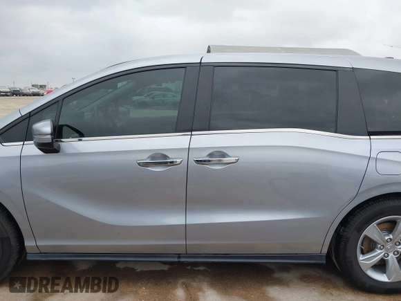 2018 Honda Odyssey EX-L with VIN 5FNRL6H73JB105024, listed as a IAAI auction lot 41663862 with 76,172 mi miles. Bid and sale history available at carsss.com. Image 15.