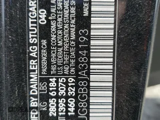 2018 Mercedes-Benz S 560 z VIN WDDUG8GB8JA384193, wystawiony jako Copart lot #49703435 z przebiegiem 65 665 mil mil oraz Szkoda całkowita • Salvage title. Historia ofert i sprzedaży dostępna na DreamBid. Obrazek 12.