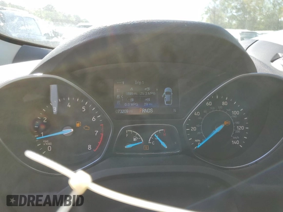 2019 Ford Escape Titanium with VIN 1FMCU9J96KUA05892, listed as a Copart auction lot 50228845 with 73,209 mi miles and Salvage Title. Bid and sale history available at carsss.com. Image 9.