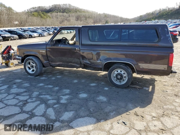 1991 Ford Ranger Splash with VIN 1FTCR10X2MTA32992, listed as a Copart auction lot 85140474 with 17,253 mi miles and Salvage Title. Bid and sale history available at DreamBid. Image 2.