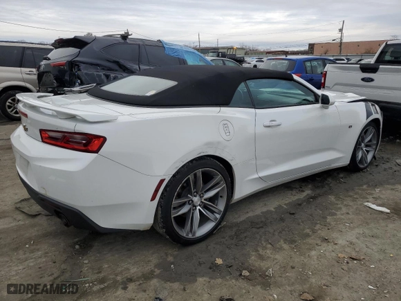 2016 Chevrolet Camaro 2LT with VIN 1G1FD3DSXG0172325, listed as a Copart auction lot 85193064 with 36,239 mi miles and Salvage Title. Bid and sale history available at carsss.com. Image 3.