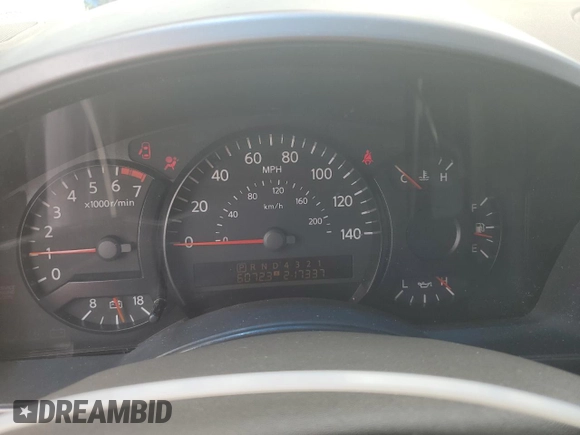 2006 Nissan Armada LE z VIN 5N1AA08A66N704984, wystawiony jako Copart lot #53643095 z przebiegiem 217 337 mil mil oraz Szkoda całkowita • Salvage title. Historia ofert i sprzedaży dostępna na DreamBid. Obrazek 9.