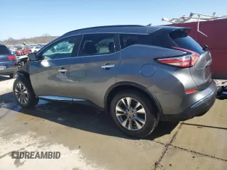 2016 Nissan Murano Platinum z VIN 5N1AZ2MGXGN101553, wystawiony jako Copart lot #48137575 z przebiegiem 123 891 mil mil oraz Szkoda całkowita • Salvage title. Historia ofert i sprzedaży dostępna na DreamBid. Obrazek 2.