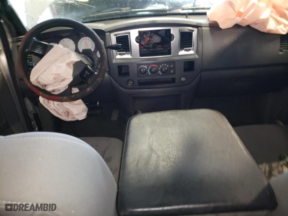 2007 Dodge Ram 2500 SLT with VIN 1D7KS28C77J553610, listed as a Copart auction lot 66395844 with 0 mi miles and Salvage Title. Bid and sale history available at carsss.com. Image 8.
