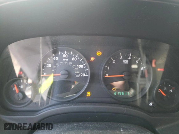 2011 Jeep Compass with VIN 1J4NT1FB9BD151596, listed as a Copart auction lot 45665775 with 215,511 mi miles and Salvage Title. Bid and sale history available at carsss.com. Image 9.