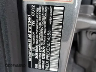 2013 Mercedes-Benz CLS-Class CLS 550 with VIN WDDLJ9BBXDA064856, listed as a Copart auction lot 41506485 with 106,426 mi miles and Salvage Title. Bid and sale history available at carsss.com. Image 12.