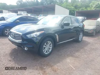 2016 Infiniti QX70 with VIN JN8CS1MU7GM670985, listed as a IAAI auction lot 42290094 with 154,588 mi miles and . Bid and sale history available at DreamBid. Image 2.