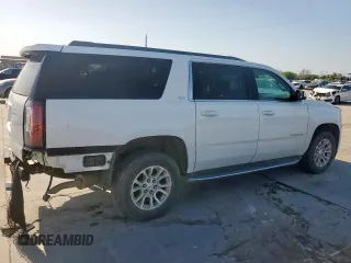 2019 GMC Yukon XL SLT with VIN 1GKS2GKC5KR363643, listed as a Copart auction lot 52749525 with 92,872 mi miles and Salvage title. Bid and sale history available at DreamBid. Image 3.