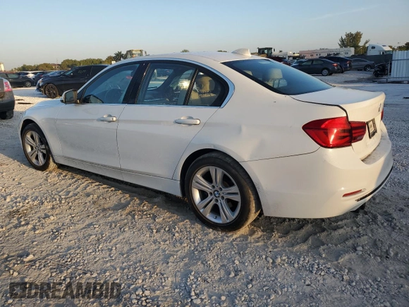2017 BMW 3 Series 330i with VIN WBA8B9G5XHNU50365, listed as a Copart auction lot 48988715 with 81,162 mi miles and Salvage Title. Bid and sale history available at DreamBid. Image 2.