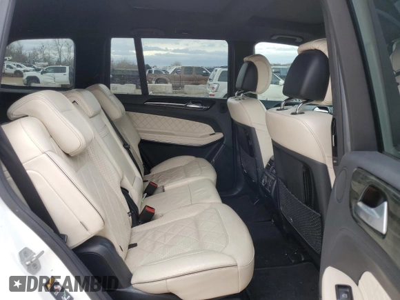2017 Mercedes-Benz GLS 550 z VIN 4JGDF7DE7HA891193, wystawiony jako Copart lot #46455005 z przebiegiem 127 930 mil mil oraz Szkoda całkowita • Salvage title. Historia ofert i sprzedaży dostępna na DreamBid. Obrazek 11.