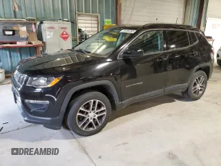 2018 Jeep Compass Latitude with VIN 3C4NJDBB7JT320932, listed as a Copart auction lot 49498265 with 70,829 mi miles and Salvage Title. Bid and sale history available at carsss.com. Image 1.
