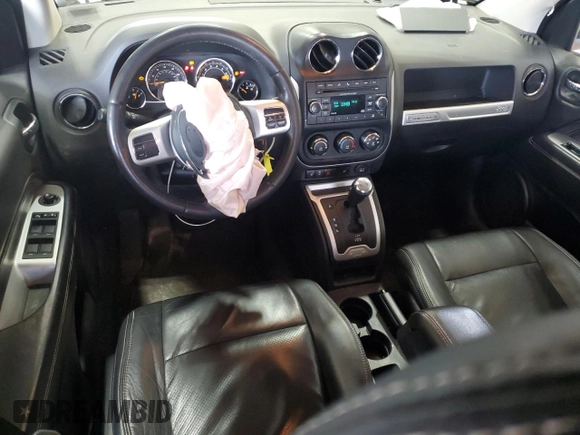 2016 Jeep Compass High Altitude Edition with VIN 1C4NJDEB7GD730026, listed as a Copart auction lot 53608505 with 67,386 mi miles and Salvage Title. Bid and sale history available at carsss.com. Image 8.