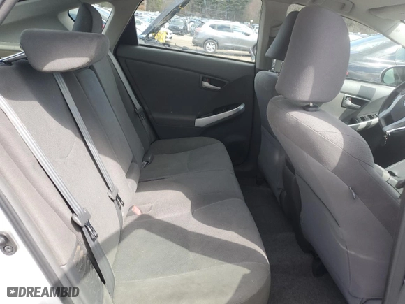 2011 Toyota Prius I with VIN JTDKN3DU0B1386652, listed as a Copart auction lot 52522215 with 392,275 mi miles and Clean Title. Bid and sale history available at carsss.com. Image 10.