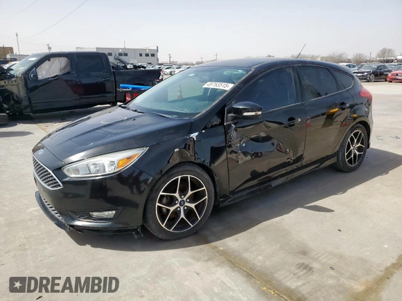 2015 Ford Focus SE with VIN 1FADP3K22FL248194, listed as a Copart auction lot 48763515 with 85,464 mi miles and Non Repairable. Bid and sale history available at carsss.com. Image 1.