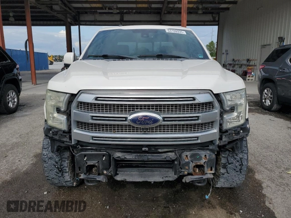 2016 Ford F-150 XLT with VIN 1FTEW1EG7GFA10578, listed as a Copart auction lot 63109335 with 154,643 mi miles and Salvage title. Bid and sale history available at DreamBid. Image 5.
