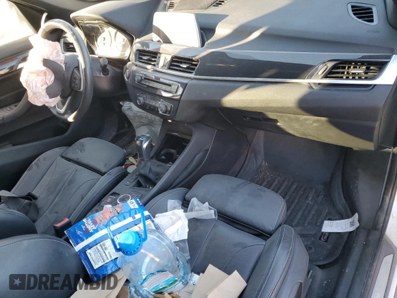 2018 BMW X1 xDrive28i with VIN WBXHT3C36J5K21286, listed as a Copart auction lot 88702365 with 0 mi miles and Salvage Title. Bid and sale history available at carsss.com. Image 8.