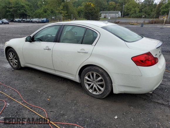 2007 Infiniti G35 G35x with VIN JNKBV61F87M815953, listed as a Copart auction lot 72701634 with 185,017 mi miles and Salvage Title. Bid and sale history available at DreamBid. Image 2.