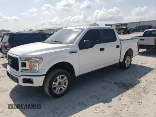 2018 Ford F-150 XL with VIN 1FTEW1C51JKF53280, listed as a Copart auction lot 55077485 with 87,660 mi miles and Clean title. Bid and sale history available at DreamBid. Image 1.