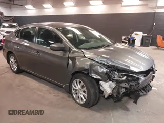 2019 Nissan Sentra S z VIN 3N1AB7AP3KY368736, wystawiony jako IAAI lot #42283123 z przebiegiem 89 117 mil mil oraz . Historia ofert i sprzedaży dostępna na DreamBid. Obrazek 1.