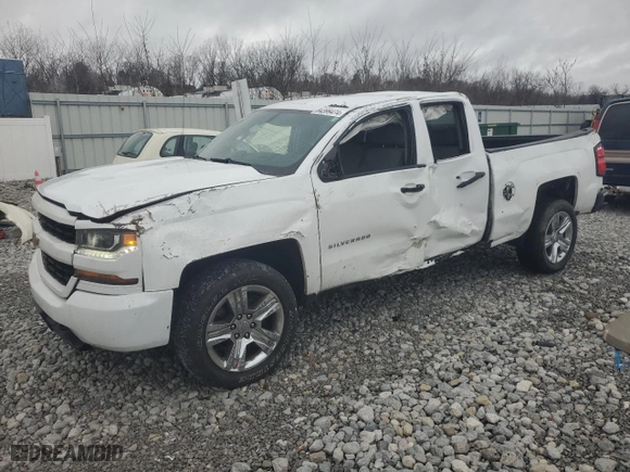 2018 Chevrolet Silverado 1500 Custom with VIN 1GCRCPEH4JZ183762, listed as a Copart auction lot 84399474 with 170,210 mi miles and Salvage Title. Bid and sale history available at carsss.com. Image 1.