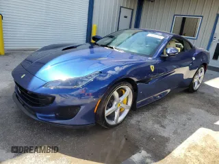 2019 Ferrari Portofino z VIN ZFF89FPAXK0242549, wystawiony jako Copart lot #74454234 z przebiegiem Nie podano mil oraz Nie do naprawy. Historia ofert i sprzedaży dostępna na DreamBid. Obrazek 1.