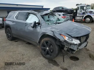 2020 Chevrolet Traverse LT Leather with VIN 1GNEVHKW7LJ242457, listed as a Copart auction lot 70289484 with 0 mi miles and Non Repairable. Bid and sale history available at carsss.com. Image 4.