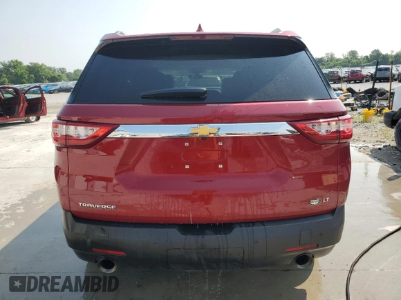 2018 Chevrolet Traverse LT Cloth with VIN 1GNERGKW4JJ270521, listed as a Copart auction lot 60305135 with 64,879 mi miles and Salvage title. Bid and sale history available at DreamBid. Image 6.
