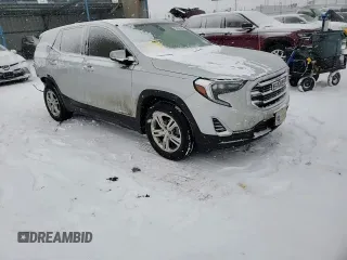 2020 GMC Terrain SLE with VIN 3GKALMEV5LL177078, listed as a Copart auction lot 43009745 with 78,226 mi miles and Salvage Title. Bid and sale history available at DreamBid. Image 12.