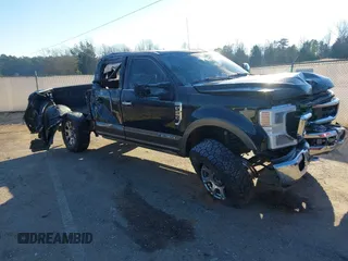 2021 Ford F-250 XL with VIN 1FT7W2BT9MED37808, listed as a IAAI auction lot 41257156 with 79,442 mi miles and . Bid and sale history available at DreamBid. Image 1.