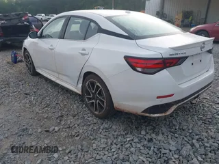 2025 Nissan Sentra SR with VIN 3N1AB8DV7SY297847, listed as a IAAI auction lot 42087240 with 5,127 mi miles and . Bid and sale history available at DreamBid. Image 3.