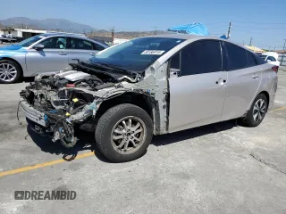 2018 Toyota Prius Plus with VIN JTDKARFP7J3099284, listed as a Copart auction lot 58186915 with 51,694 mi miles and Salvage title. Bid and sale history available at DreamBid. Image 1.