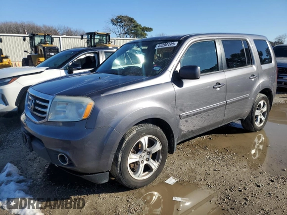 2014 Honda Pilot EX-L with VIN 5FNYF4H51EB005418, listed as a Copart auction lot 45298145 with 199,012 mi miles and Clean Title. Bid and sale history available at DreamBid. Image 1.