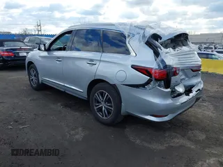 2019 Infiniti QX60 Luxe with VIN 5N1DL0MMXKC554603, listed as a IAAI auction lot 41751072 with 49,654 mi miles and . Bid and sale history available at DreamBid. Image 3.