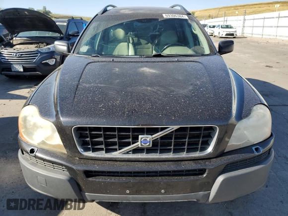 2004 Volvo XC90 with VIN YV1CZ59H141101034, listed as a Copart auction lot 41978765 with 88,286 mi miles and Non Repairable. Bid and sale history available at carsss.com. Image 5.