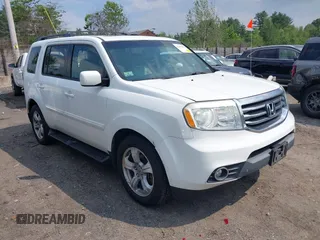 2013 Honda Pilot EX-L with VIN 5FNYF4H63DB077552, listed as a IAAI auction lot 42483801 with 218,823 mi miles and . Bid and sale history available at DreamBid. Image 1.