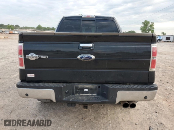 2013 Ford F-150 XL with VIN 1FTFW1ET0DKD05882, listed as a Copart auction lot 57662035 with 230,380 mi miles and Salvage title. Bid and sale history available at DreamBid. Image 6.