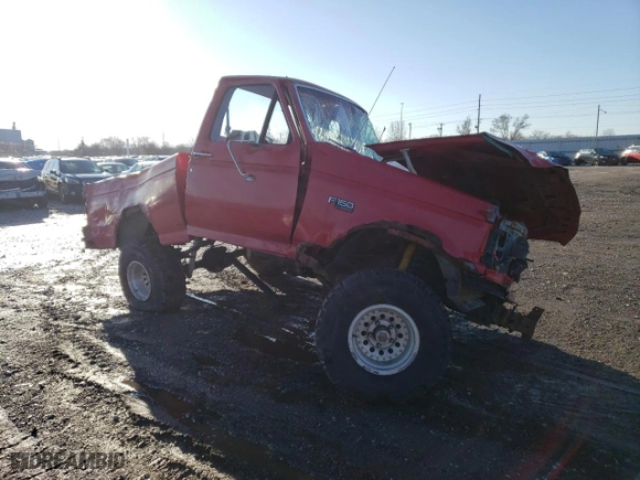 1993 Ford Pickup with VIN 1FTEF14Y2PLA61434, listed as a Copart auction lot 65925084 with NaN miles and Non Repairable. Bid and sale history available at carsss.com. Image 4.