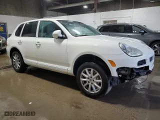 2006 Porsche Cayenne S with VIN WP1AB29P86LA61807, listed as a Copart auction lot 50428215 with 105,805 mi miles and Salvage Title. Bid and sale history available at carsss.com. Image 4.