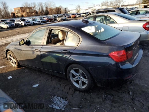 2013 BMW 3 Series 328i xDrive with VIN WBA3B5G58DNP41153, listed as a Copart auction lot 45118275 with 186,728 mi miles and Salvage Title. Bid and sale history available at carsss.com. Image 2.