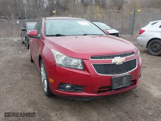 2011 Chevrolet Cruze LTZ with VIN 1G1PH5S91B7113281, listed as a IAAI auction lot 41886936 with 228,725 mi miles. Bid and sale history available at carsss.com. Image 1.
