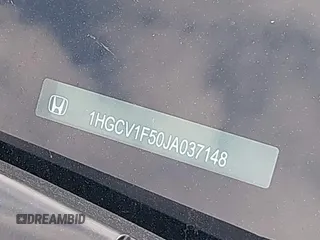 2018 Honda Accord EX-L z VIN 1HGCV1F50JA037148, wystawiony jako IAAI lot #42107201 z przebiegiem 88 395 mil mil oraz . Historia ofert i sprzedaży dostępna na DreamBid. Obrazek 17.