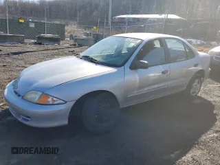 2001 Chevrolet Cavalier with VIN 1G1JC524117397776, listed as a Copart auction lot 42315545 with 0 mi miles and Salvage Title. Bid and sale history available at carsss.com. Image 1.