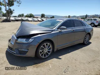 2019 Lincoln MKZ Hybrid Reserve I with VIN 3LN6L5LU6KR605765, listed as a Copart auction lot 64792915 with 46,298 mi miles and Salvage title. Bid and sale history available at DreamBid. Image 1.