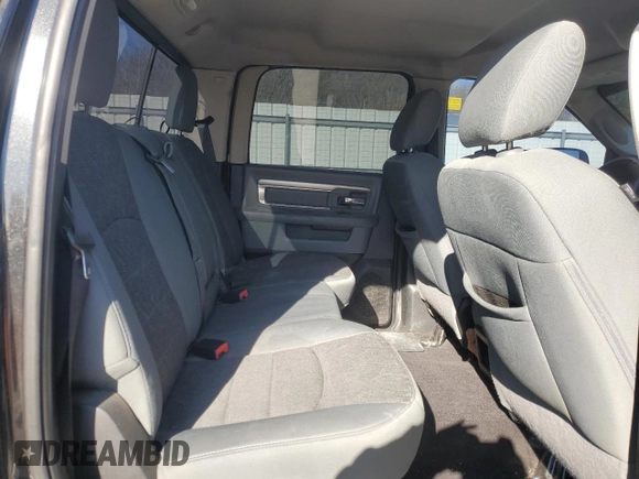 2018 Ram 1500 Big Horn with VIN 1C6RR7LT3JS164464, listed as a Copart auction lot 49273195 with 128,019 mi miles and Salvage Title. Bid and sale history available at carsss.com. Image 10.