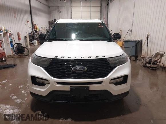 2023 Ford Explorer ST-Line with VIN 1FMSK8KH9PGA14528, listed as a IAAI auction lot 41803607 with 50,146 mi miles and . Bid and sale history available at DreamBid. Image 13.