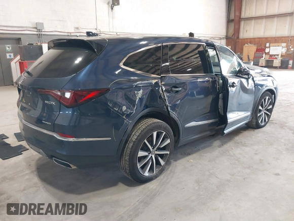 2025 Acura MDX Technology с VIN 5J8YE1H48SL009162, выставлен на аукционе IAAI как лот 41711860 с пробегом 9 265 миль миль и . История ставок и продаж доступна на DreamBid. Изображение 4.