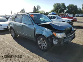 2013 Subaru Forester 2.5X Premium with VIN JF2SHADC1DH407068, listed as a Copart auction lot 52124975 with 134,508 mi miles and Salvage Title. Bid and sale history available at carsss.com. Image 4.